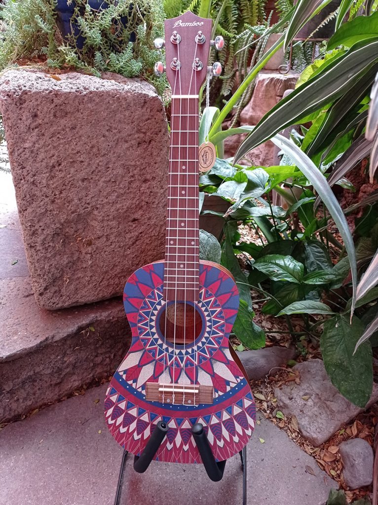 Ukulele Concierto Bamboo Mandala